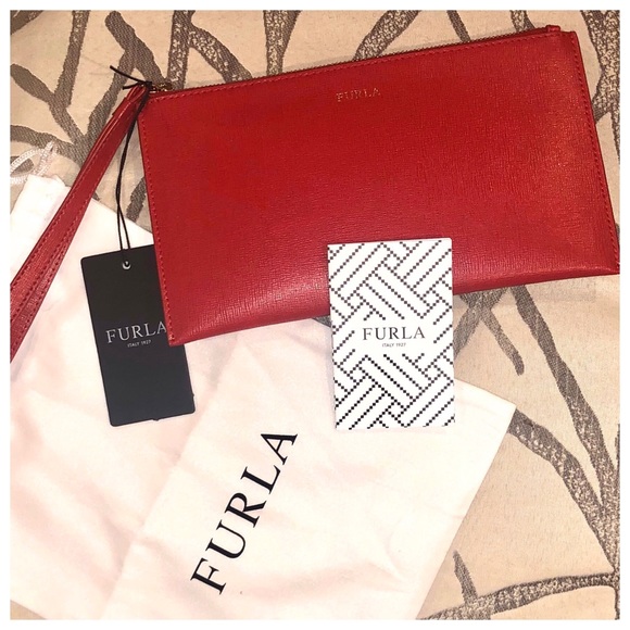 Furla Handbags - NWT Furla Envelope Pouch Wristlet